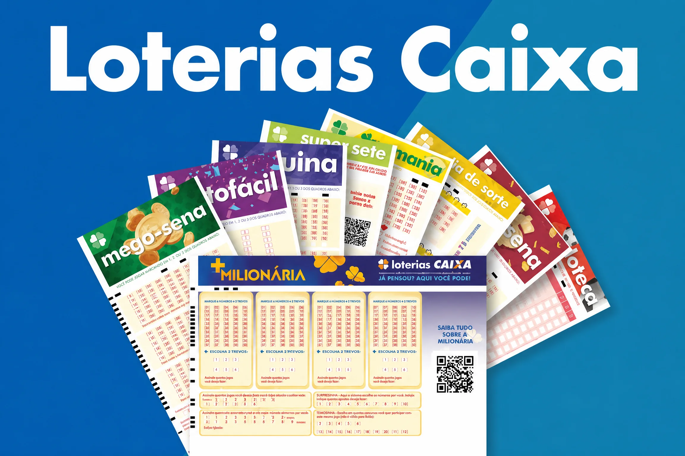 Volantes das Loterias Caixa